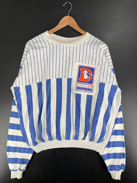 Vintage DENVER BRONCOS Size L NFL Sweat-Shirt / F5105S