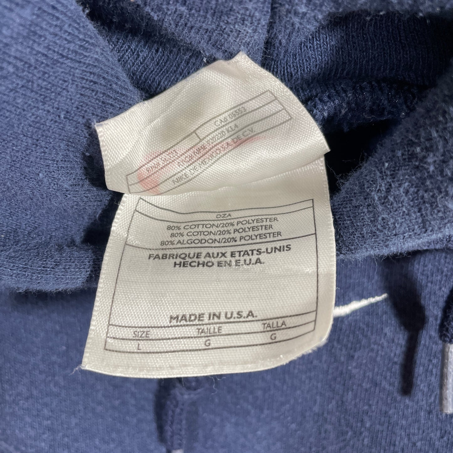 (L) 90's NIKE CENTER SWOOSH Vintage Hoodie Sweatshirt / A0802S