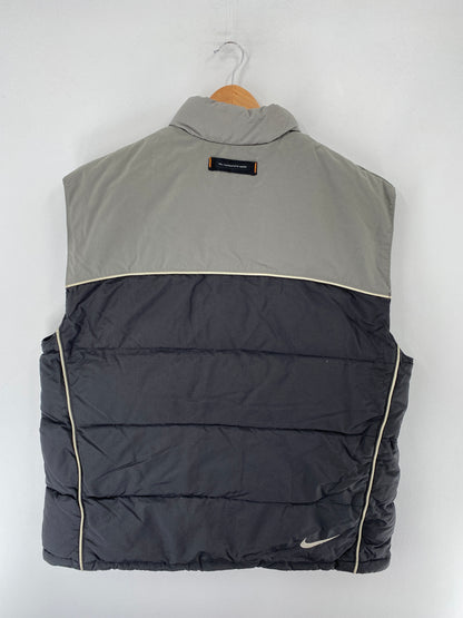 00’ NIKE Size XL Nylon Zip-up Vest / F4905N