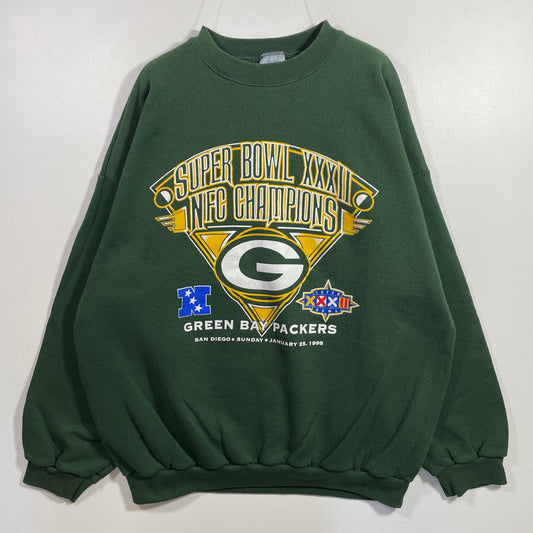 (XXL) 1998 GREEN BAY PACKERS Vintage NFL Sweatshirt / A1049S