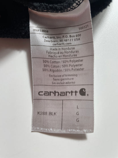 Vintage CARHARTT Size L Hoodie Sweat-Shirt / F4342S