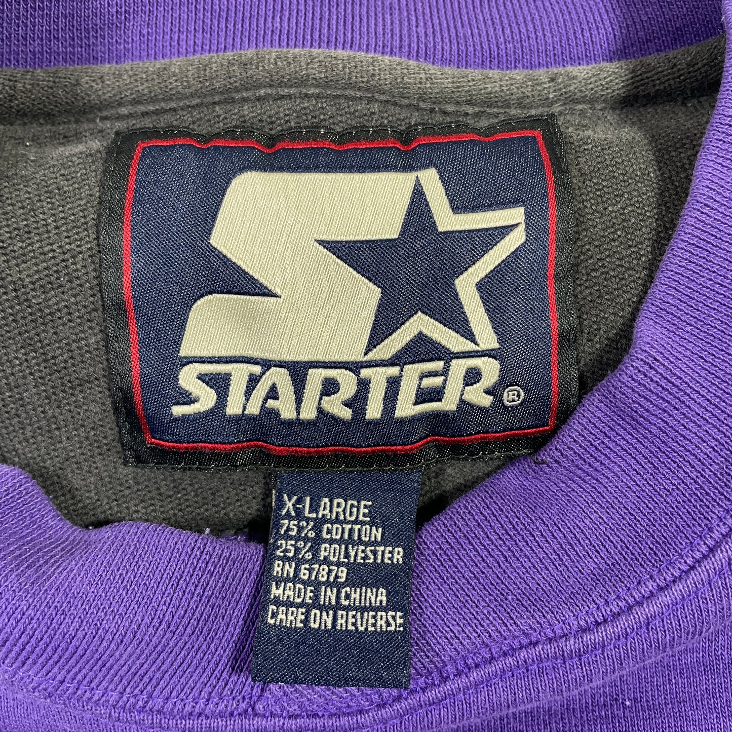 (XL) 90’s STARTER X MINNESOTA VIKINGS NFL Sweatshirt / A1001S