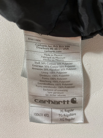.Vintage CARHARTT Size XL Vintage Zip-up Hoodie Sweat-Shirt / F3020S