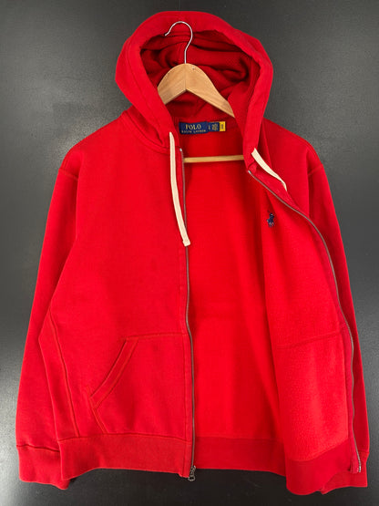 Vintage POLO RALPH LAUREN Size L Full Zip Sweat-Shirt / G658S
