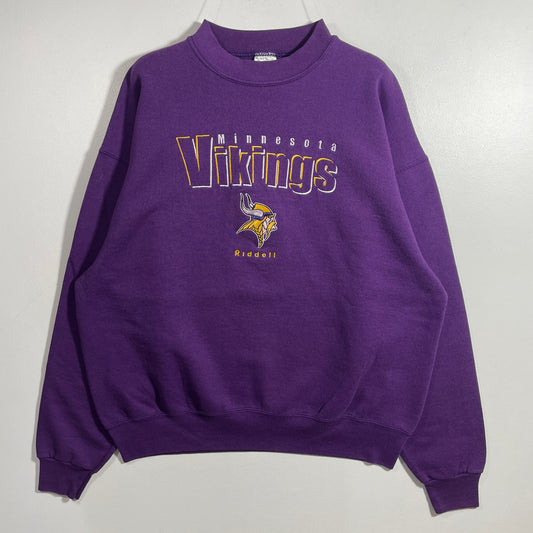 (XL) 90's MINNESOTA VIKINGS Vintage NFL Sweatshirt / A1247S