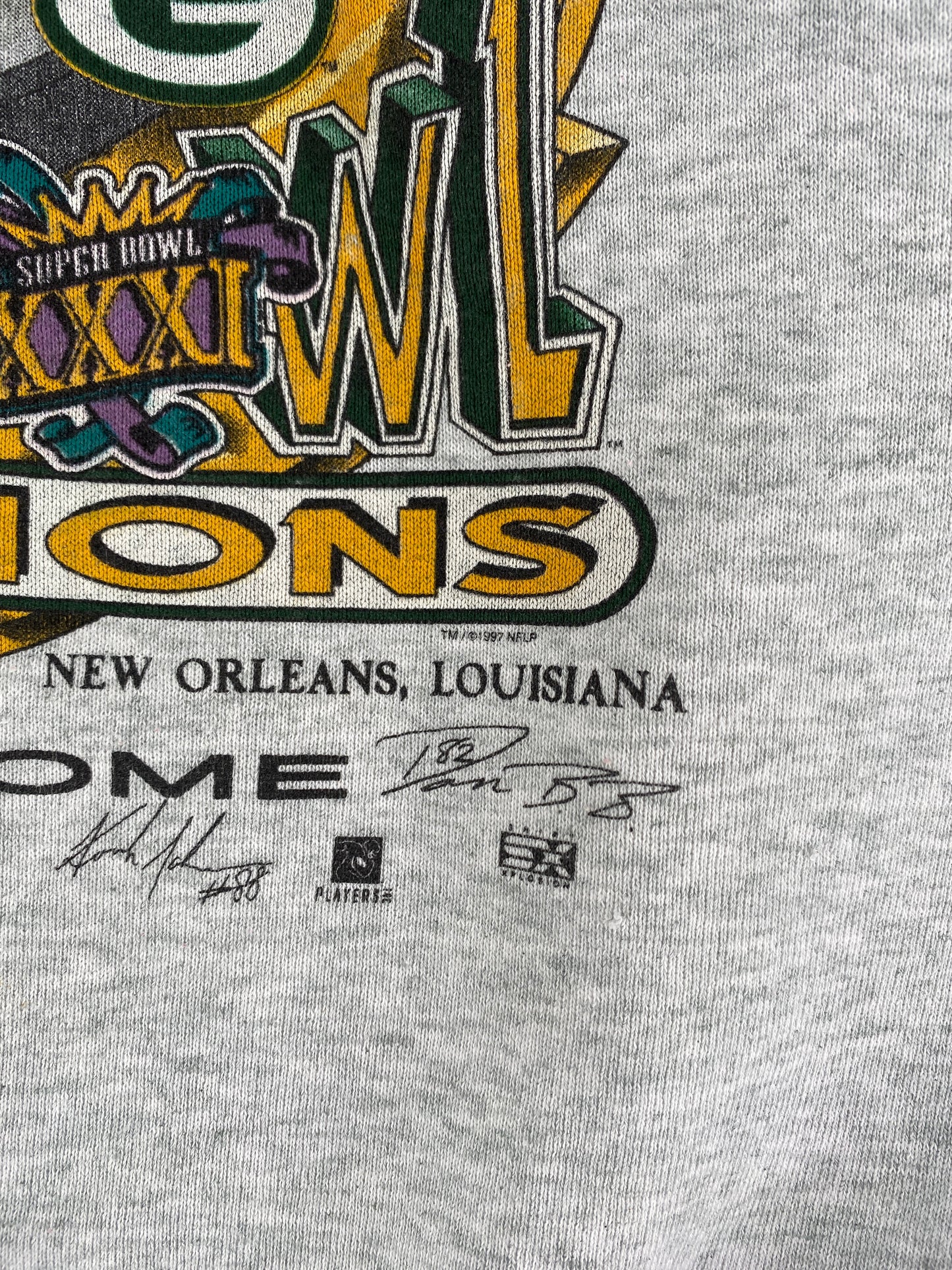 1997 GREEN BAY PACKERS Size XL Vintage NFL Sweat-shirt / F6277S