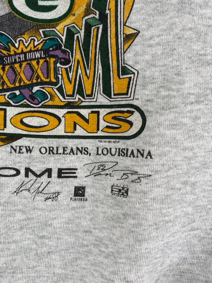 1997 GREEN BAY PACKERS Size XL Vintage NFL Sweat-shirt / F6277S