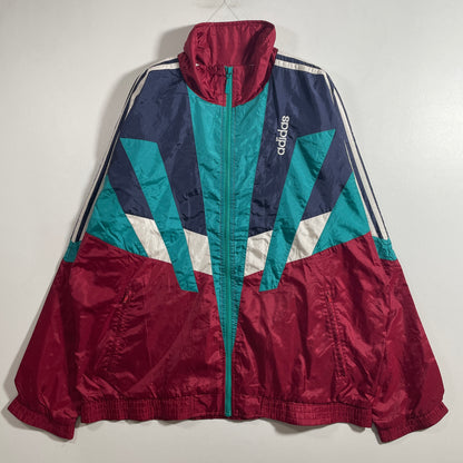 (L) 90's ADIDAS Vintage Nylon Jacket / A1307N