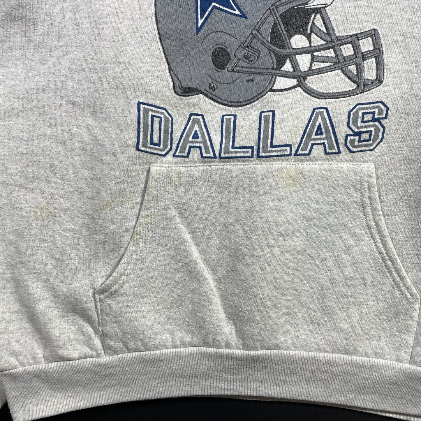 (XL) 90’s DALLAS COWBOYS Vintage NFL Hoodie Sweatshirt / A1048S
