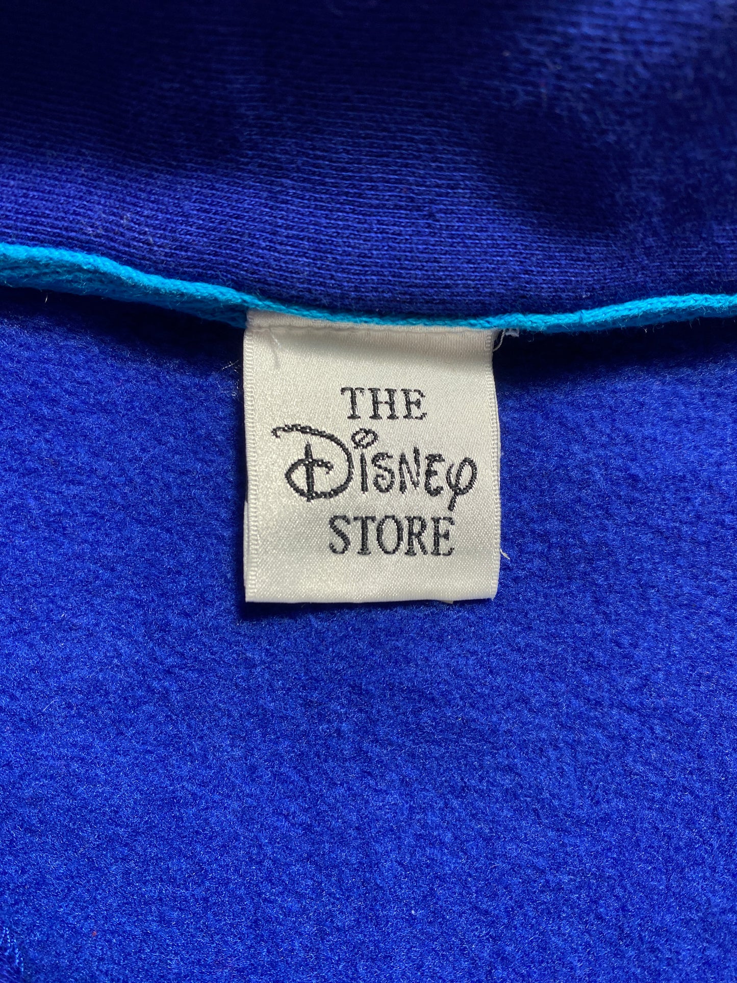 00' DISNEY TIGGER Size XL Vintage Half Zip Sweat-shirt / G5399S