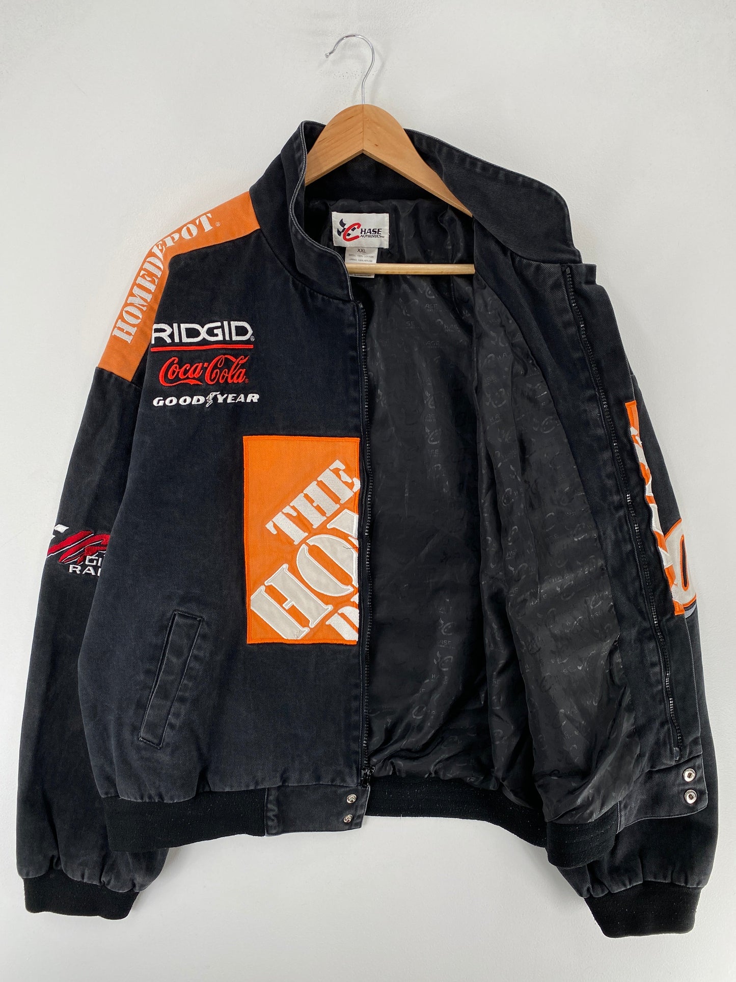 .Vintage NASCAR THE HOME DEPOT X TONY STEWART Size XXL Racing Jacket / F7028J
