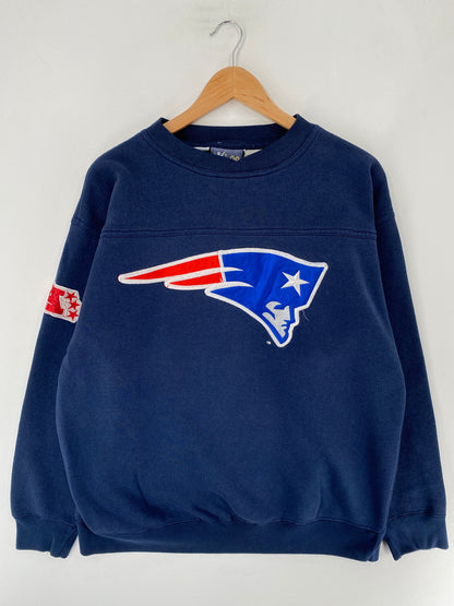 90’s PATRIOTS Size L Vintage NFL Sweat-Shirt / F2974S