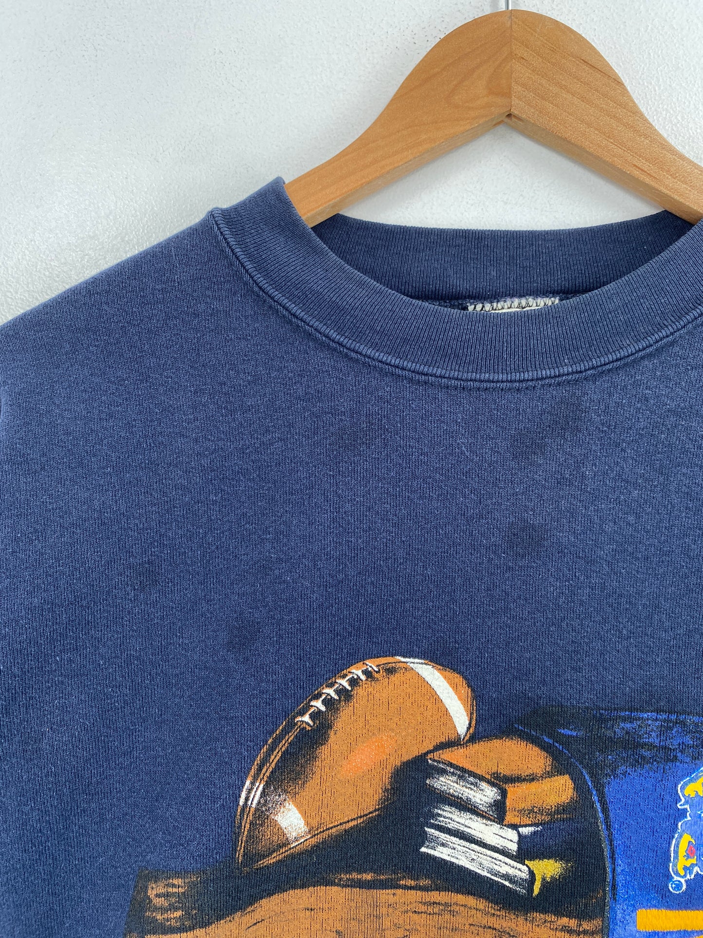 90's KANSAS JAYHAWKS Made in USA Size XL Vintage College Sweat-shirt / G6958S