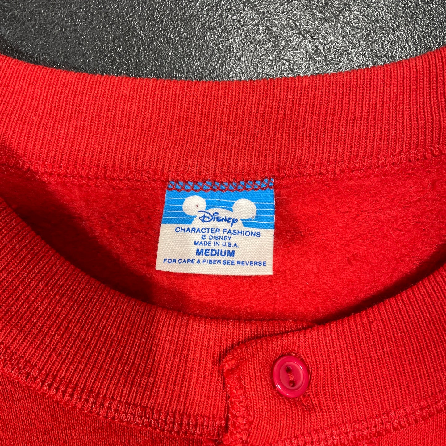 (M) 80's DISNEY MICKEY Vintage Sweatshirt / A1450S