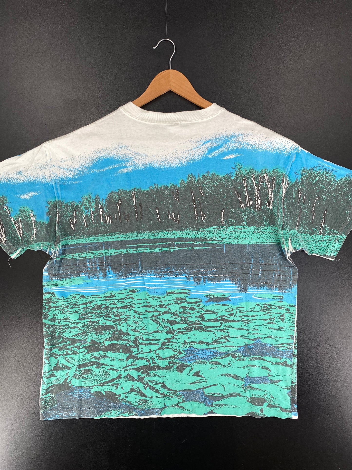 90's BASS Made in USA Size Approx. L Vintage T-Shirt / G6325T