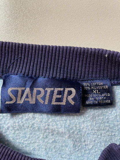 Early 90’s STARTER x NORTH CAROLINA Size XL College Sweat-shirt / F7252S