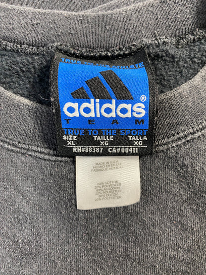 90's ADIDAS x LOUISVILLE CARDINALS Made in USA Size XL Vintage College Sweat-Shirt / F8774S