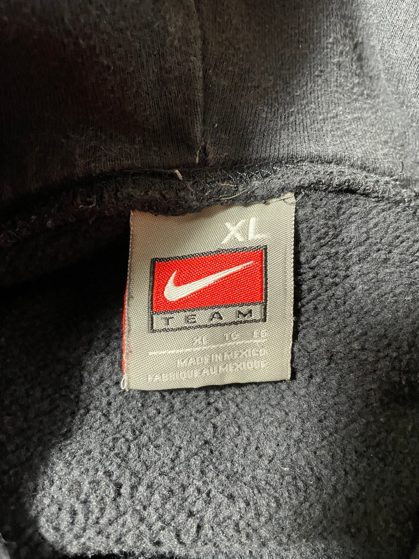 00' NIKE x PURDUE Size XL Vintage College Hoodie Sweat-Shirt / F7574S