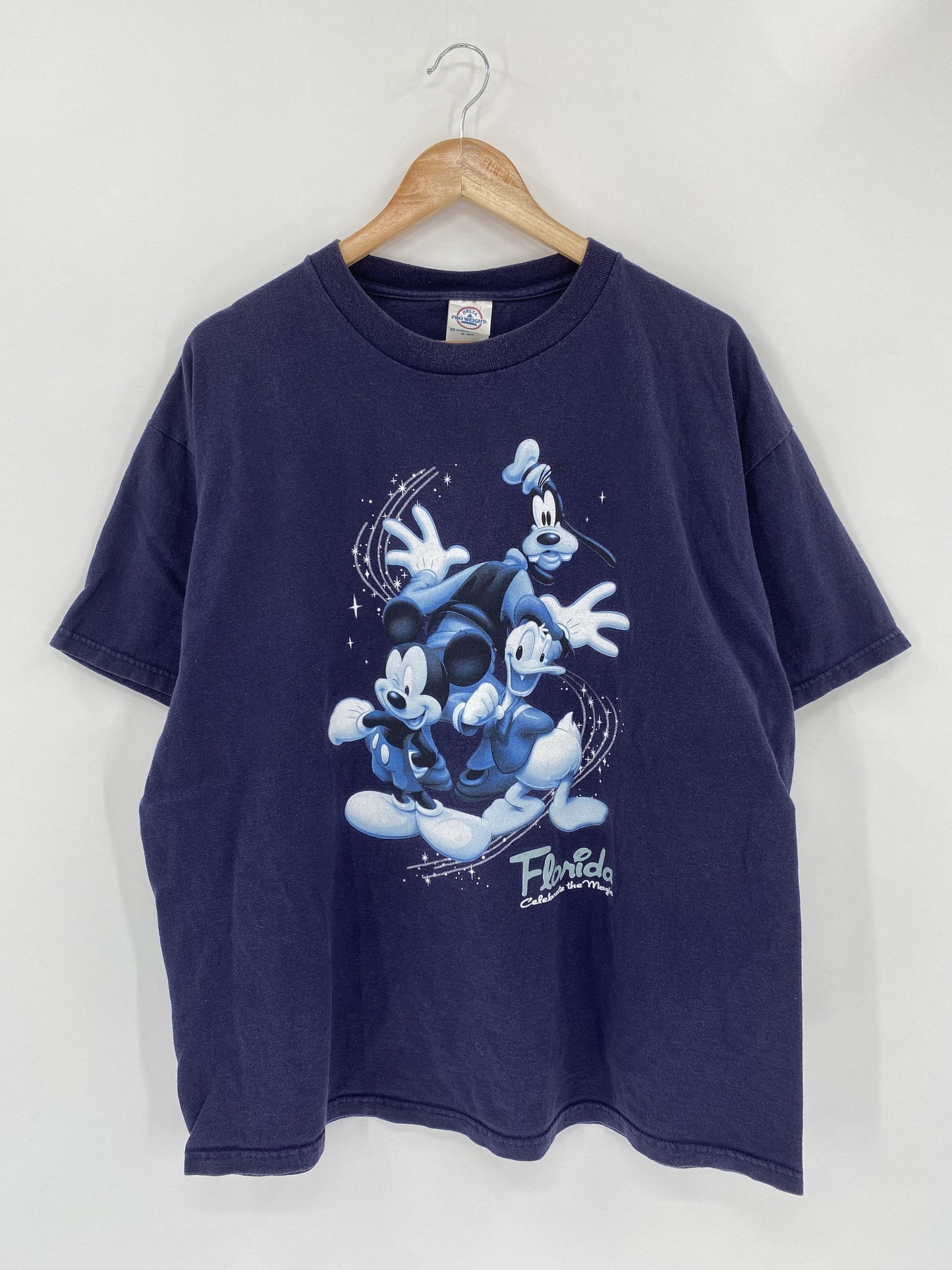 90’s DISNEY MICKEY Size XL Vintage T-Shirt / E6810T