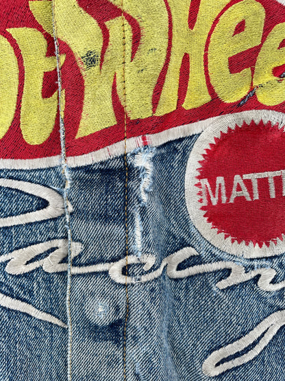 .Vintage MATTEL HOT WHEELS Size XXXXL Racing Jacket / F2652J