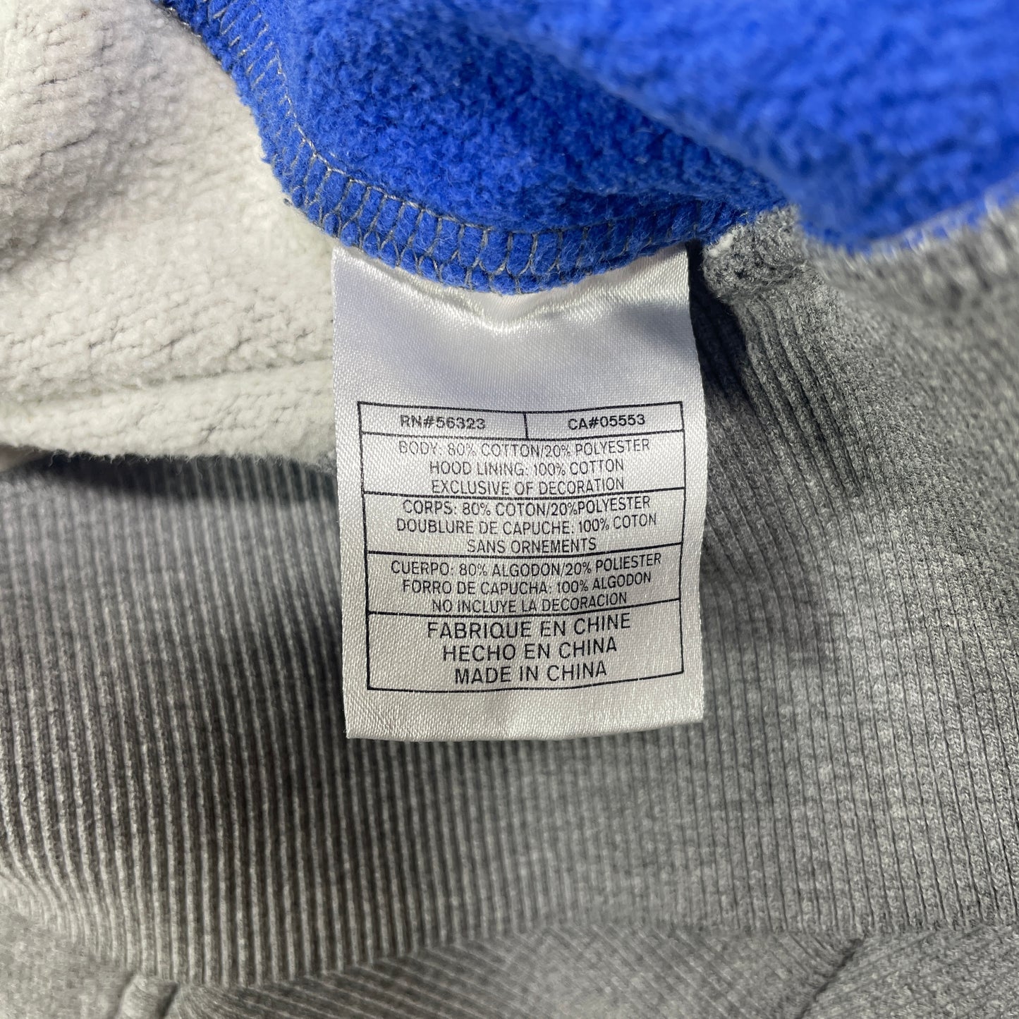 (L) 00’ NIKE BOISE STATE Vintage Collage Hoodie Sweatshirt / A1533S