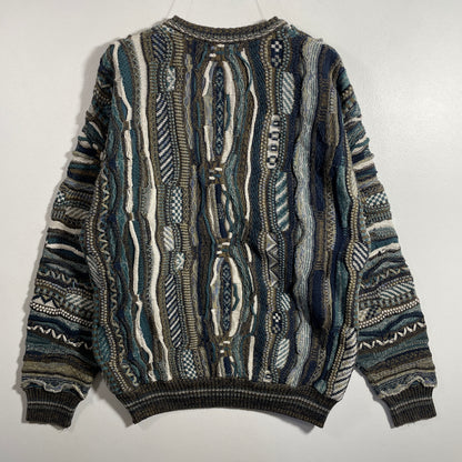 (S) Vintage 3D COOGI-Style Knit Sweater / A1142K