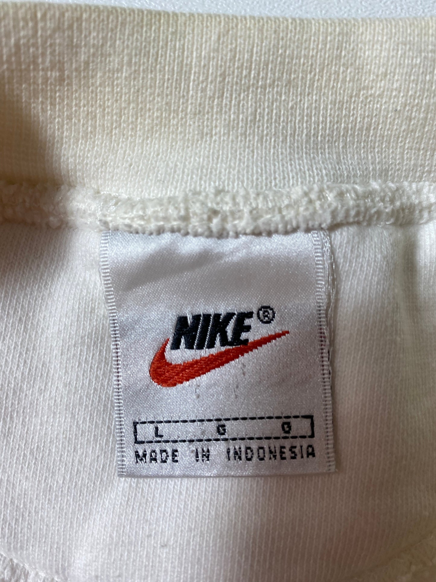 90’s NIKE MINI SWOOSH Size L Vintage Sweat-Shirt / F744S