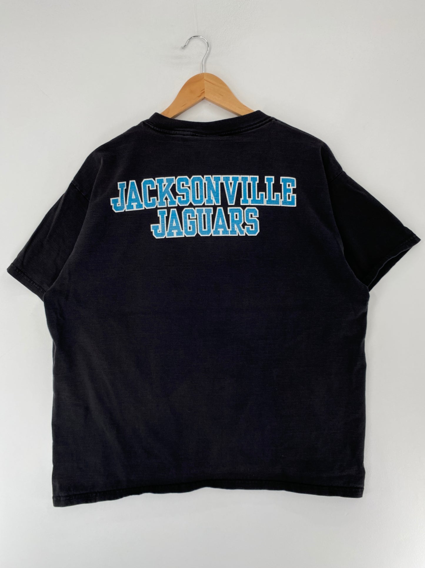 00' NIKE JACKSONVILLE JAGUARS Size L T-shirt / F1237T