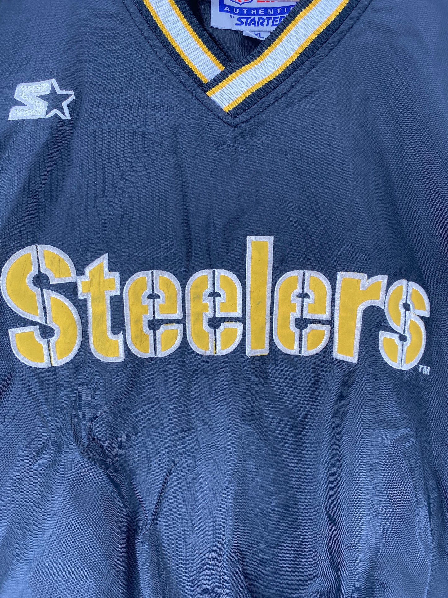 90’s STARTER x STEELERS Size XL NFL Nylon Jacket / F3543N