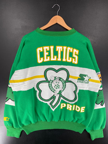 90's STARTER x BOSTON CELTICS Size L Vintage NBA Sweat-Shirt/ F9378S