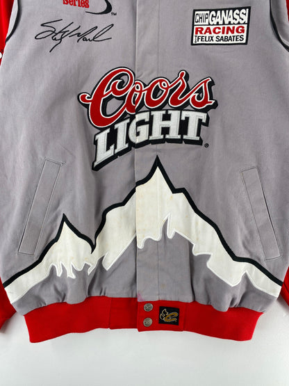 .Vintage NASCAR COOLS LIGHT Size M Racing Jacket / F7191J