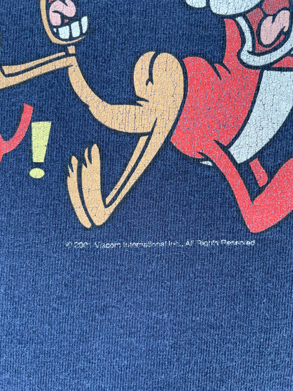 2001 REN & STIMPY Size M Vintage T-Shirts / G2501T