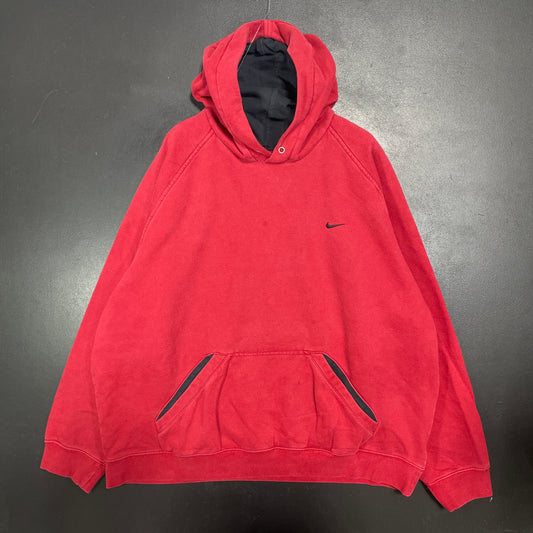 (XXL) 00’ NIKE MINI SWOOSH Vintage Hoodie Sweatshirt / A1562S