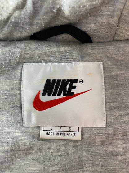 90's NIKE Size L Vintage Nylon Padded Zip-up Jacket / F5252N