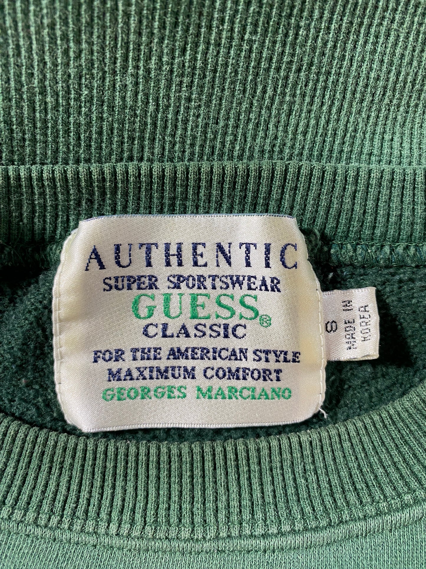 Vintage GUESS JEANS Size S Sweat-shirt / F3962S