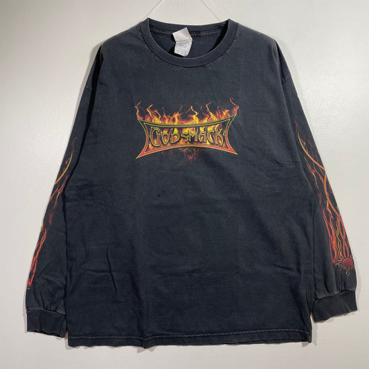 (XL) 00‘ GODSMACK Vintage Music Long Sleeve T-Shirt / A0796T
