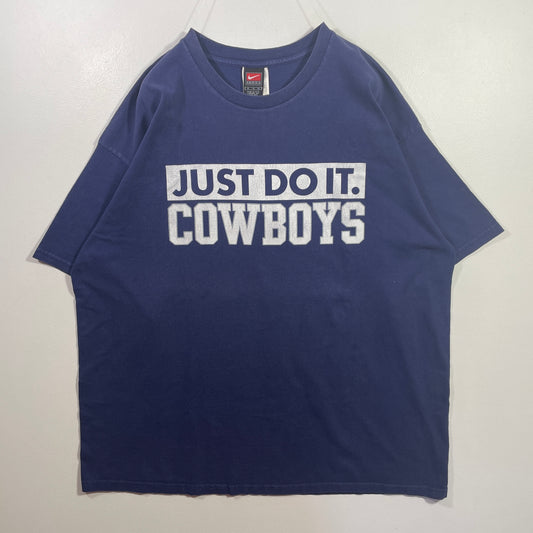 (XL) 00’ NIKE COWBOYS Vintage NFL T-shirt / A0926T