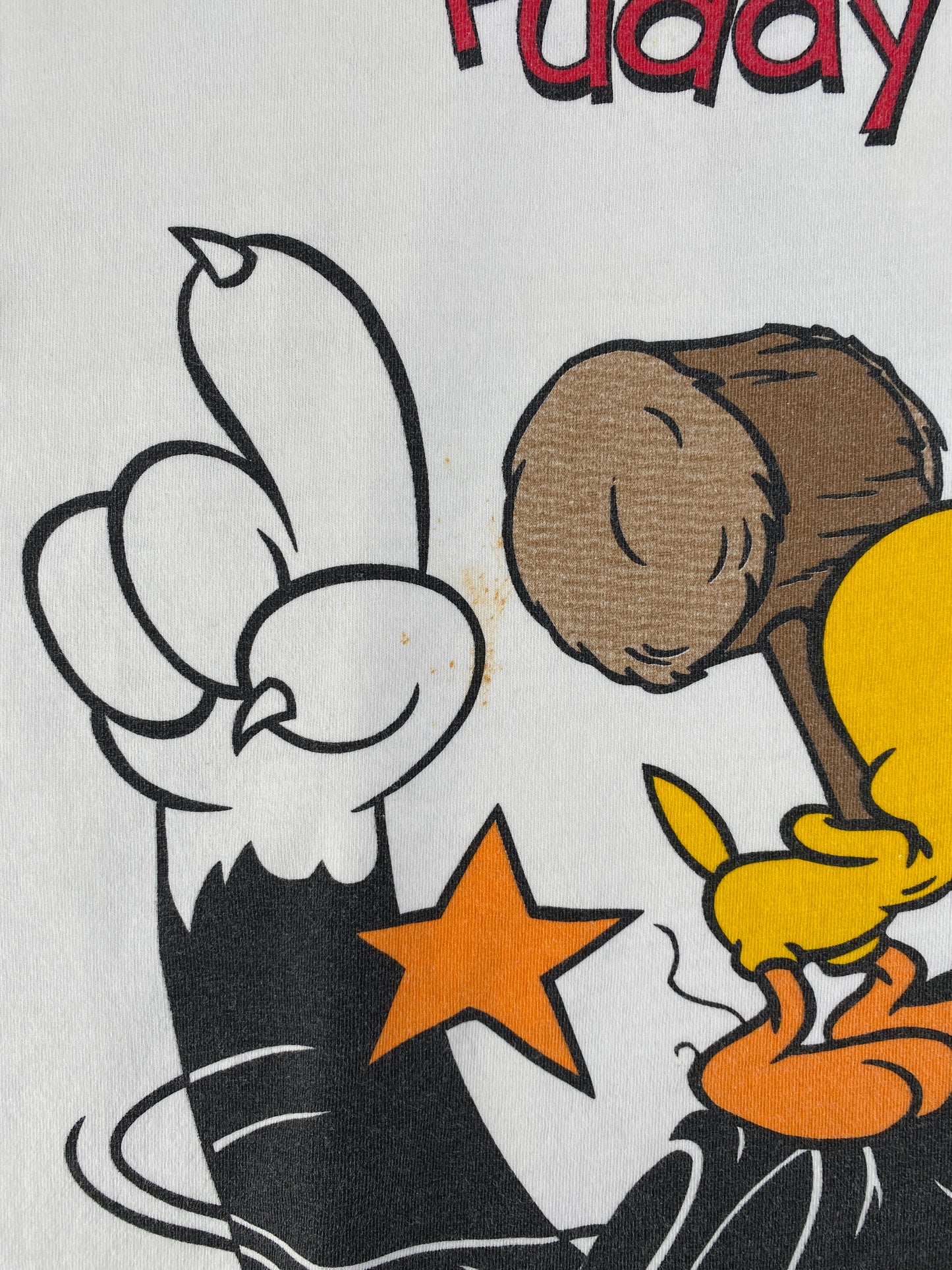 1999 LOONEY TUNES Size Approx.XXL Vintage T-shirt / F9557T