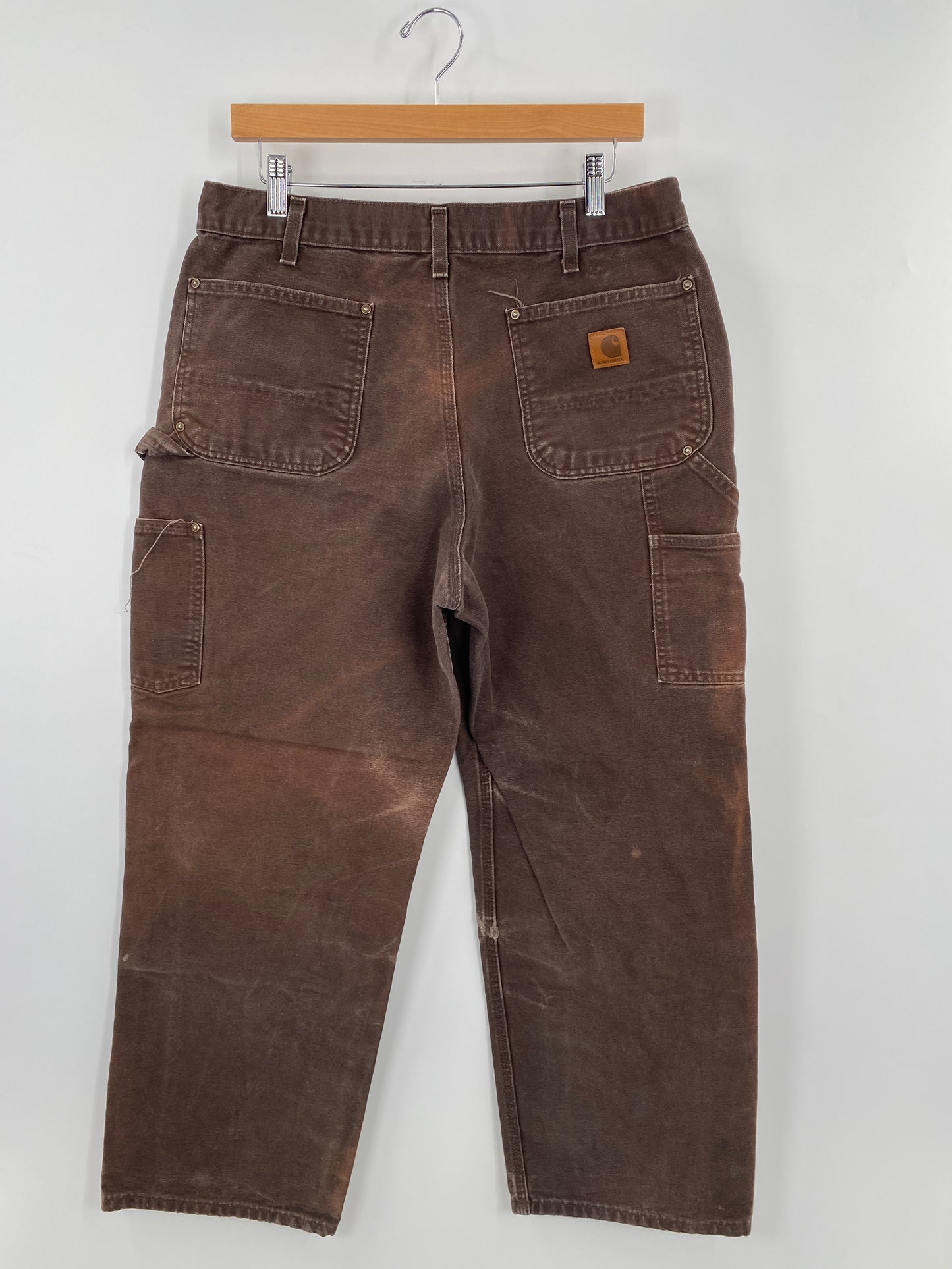 Vintage CARHARTT Double Knee Size W34xL27 Duck Pant / F5655P