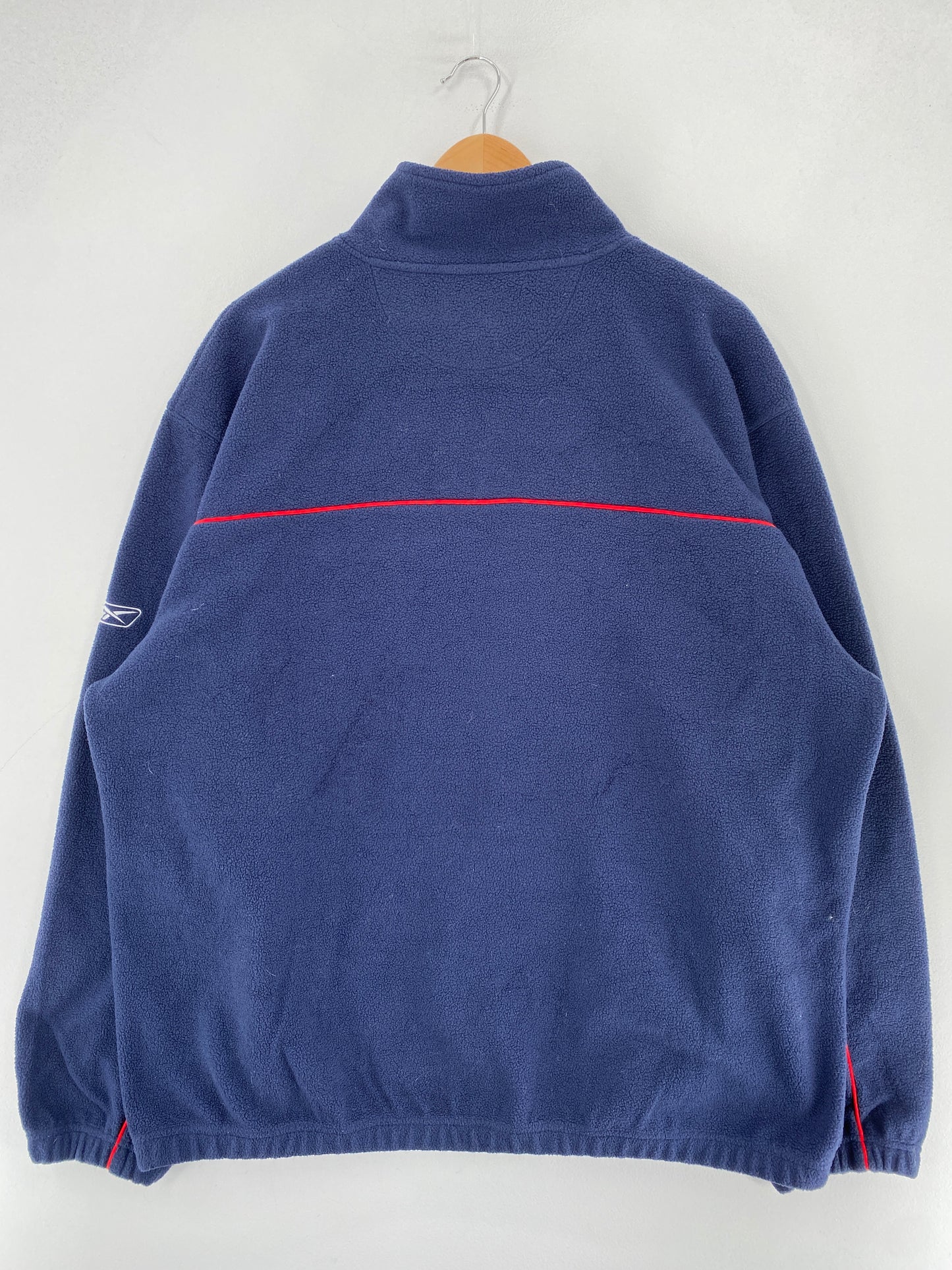 Vintage NEW YORK RANGERS Size XL NHL Half-zip Fleece / F3861S