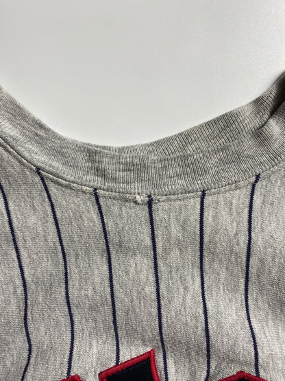 90's KANSAS Made in USA Size L Vintage College Sweat-Shirt / F5541S