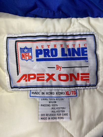 90’s APEX ONE  x DALLAS COWBOYS Size XL NFL Padded Nylon Jacket / F3169N