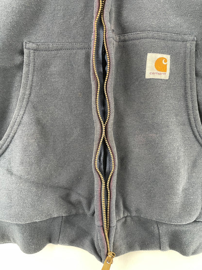 Vintage CARHARTT Size XL Zip-up Hoodie Sweat Shirt / G5621S