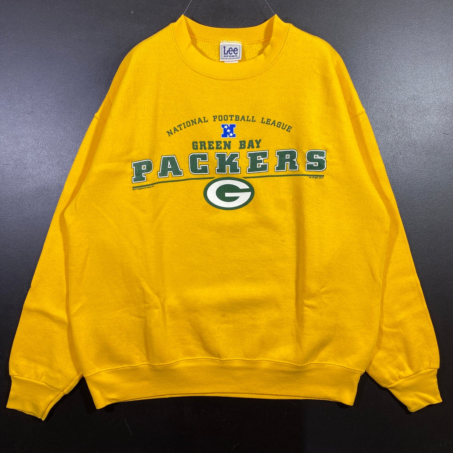 (L) 2002 GREEN BAY PACKERS Vintage NFL Sweatshirt / A0779S