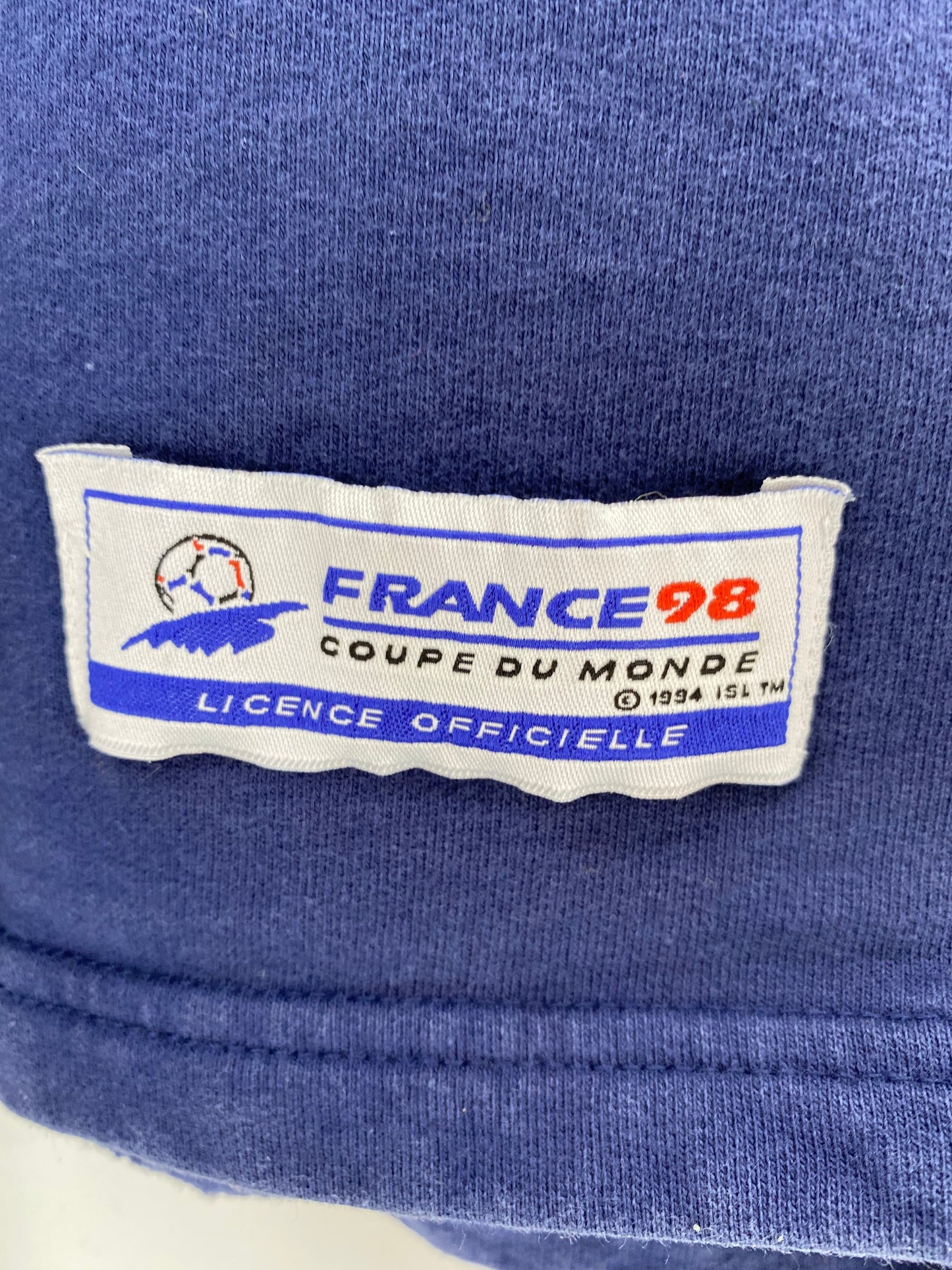 (XL) 1998 ADIDAS FRANCE COUPE DU MONDE Sweat-shirt / A0532S