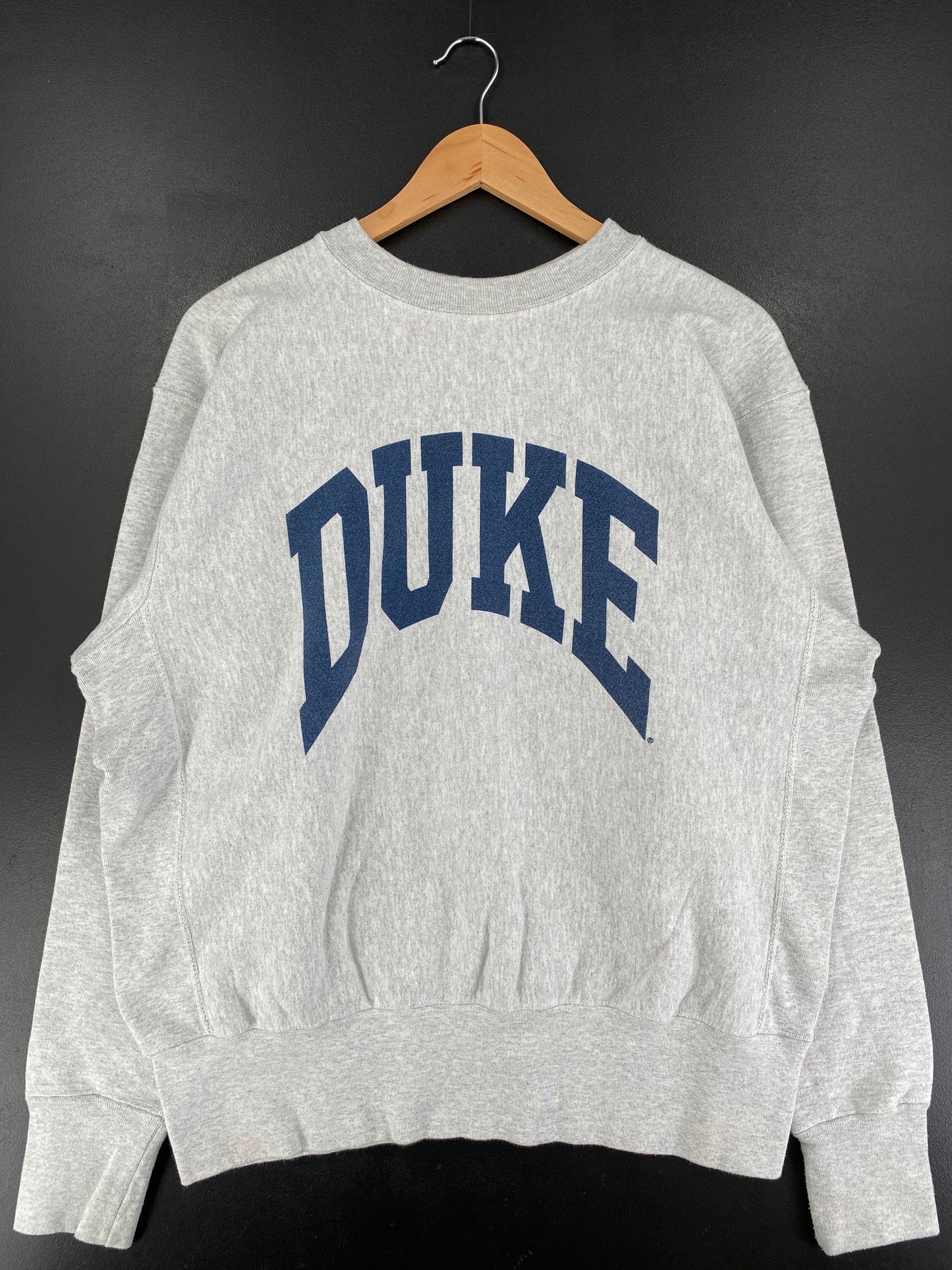 90's DUKE Made in USA Size M College Sweat-Shirt / F1163S