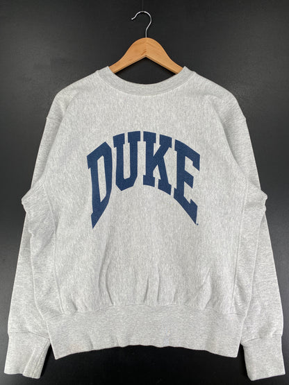 90's DUKE Made in USA Size M College Sweat-Shirt / F1163S
