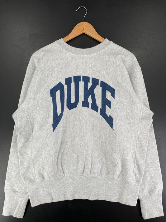 90's DUKE Made in USA Size M College Sweat-Shirt / F1163S
