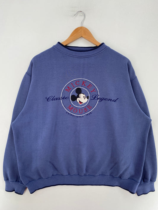 Vintage DISNEY MICKEY Size XL Sweat-shirt / F9176S