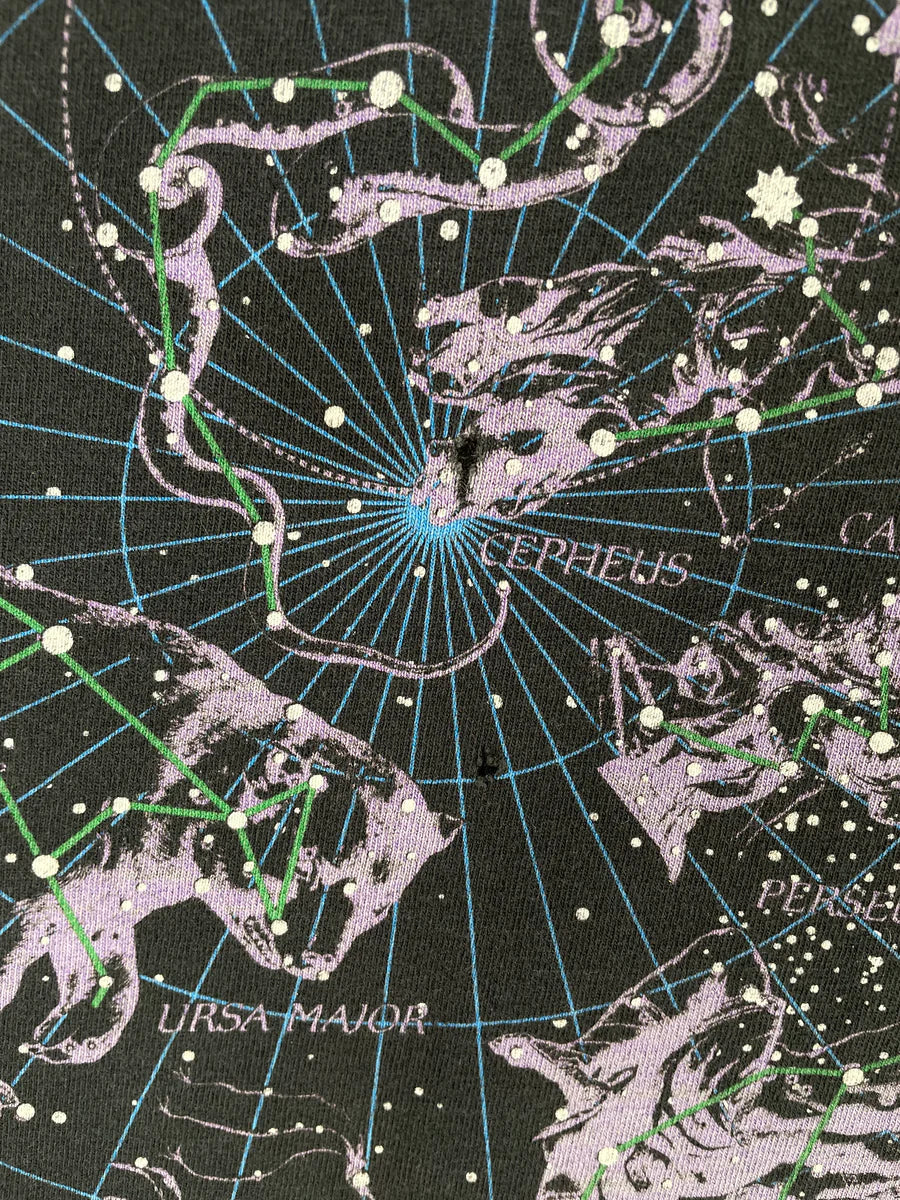 90's LIQUID BLUE CONSTELLATION All over prints Size XL T-shirts / F8517T